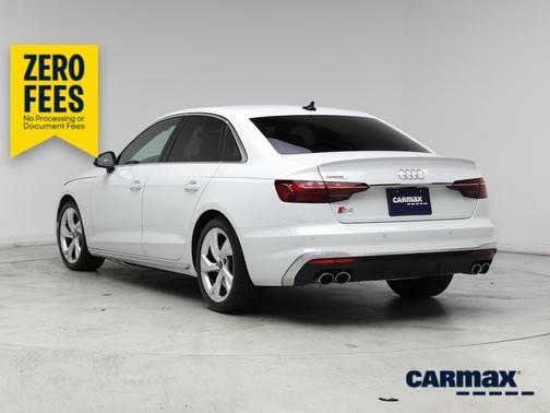White 2022 Audi S4 Premium Plus