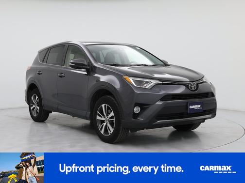 Gray 2018 Toyota RAV4 XLE