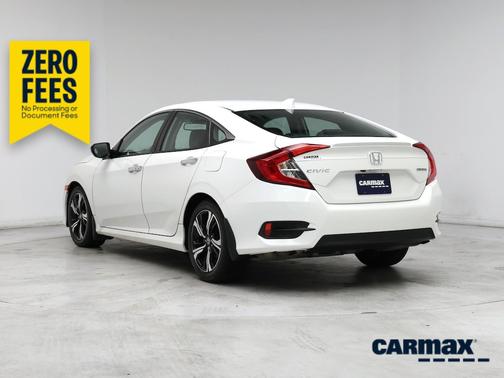 White 2016 Honda Civic Touring