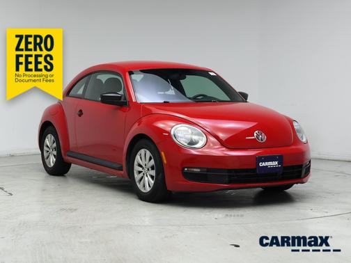 Red 2015 Volkswagen Beetle Classic