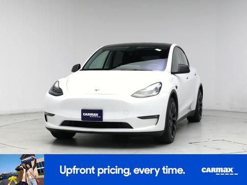 White 2021 Tesla Model Y Long Range