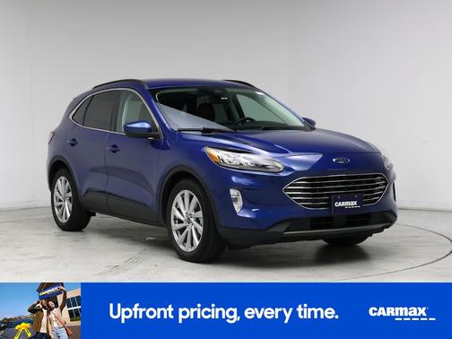 Blue 2022 Ford Escape Titanium