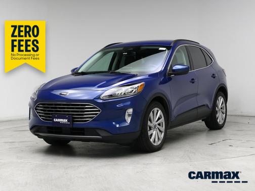 Blue 2022 Ford Escape Titanium