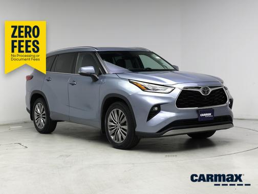 Gray 2020 Toyota Highlander Platinum