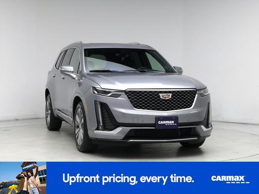 Silver 2025 Cadillac XT6 Premium Luxury
