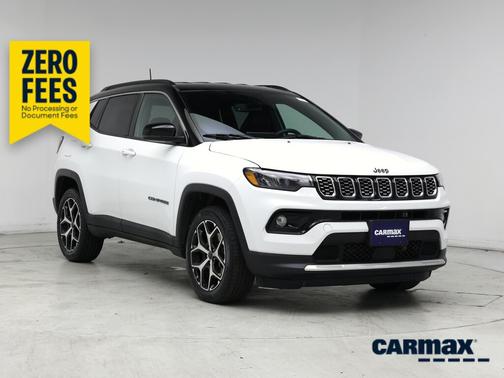 White 2025 Jeep Compass Limited