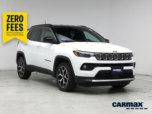 White 2025 Jeep Compass Limited