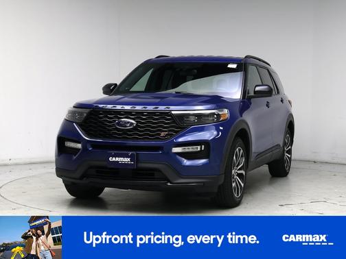 Blue 2022 Ford Explorer ST