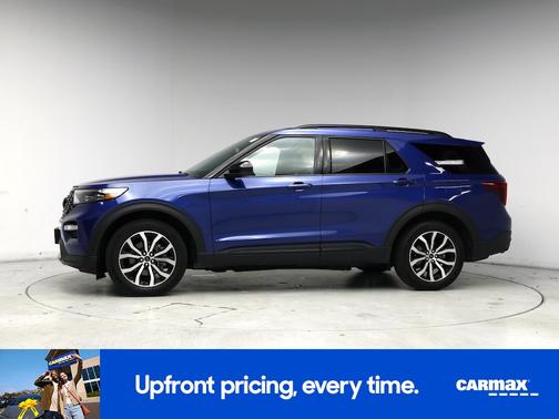 Blue 2022 Ford Explorer ST