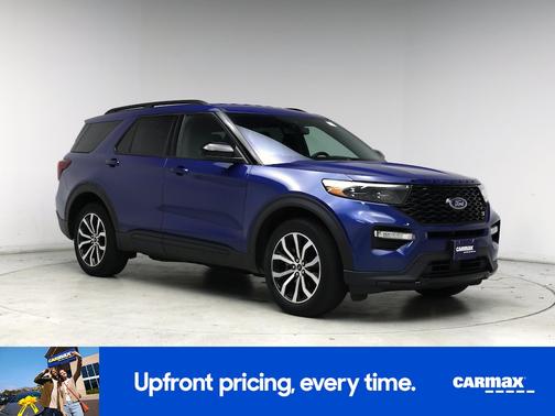 Blue 2022 Ford Explorer ST
