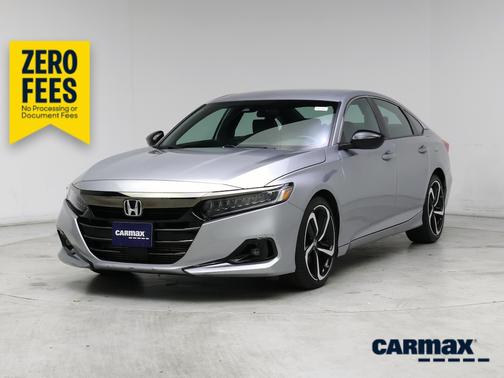 Silver 2021 Honda Accord Sport