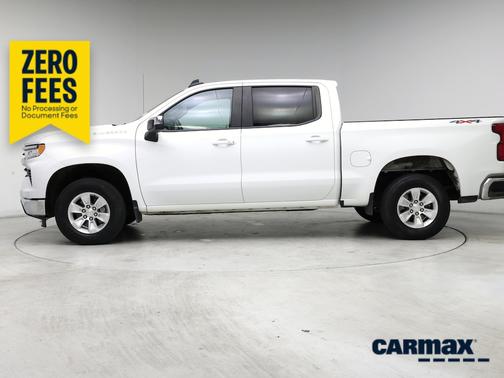 White 2022 Chevrolet Silverado 1500 LT