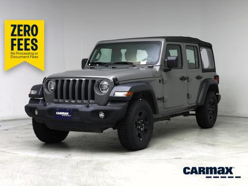 Gray 2023 Jeep Wrangler Unlimited Sport