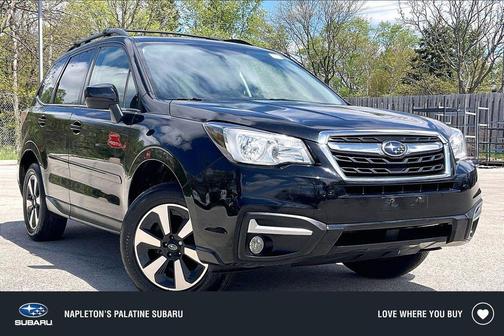 Crystal Black Silica 2018 Subaru Forester 2.5i Limited