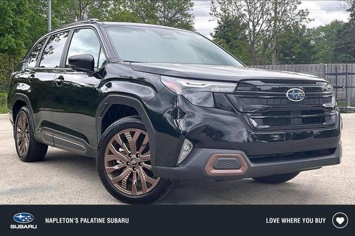 Crystal Black Silica 2026 Subaru Forester Sport