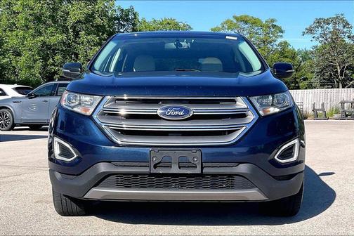 Blue Jeans Metallic 2017 Ford Edge Titanium