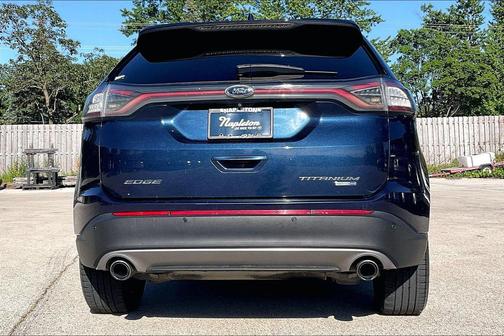 Blue Jeans Metallic 2017 Ford Edge Titanium
