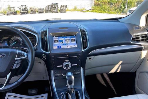 Blue Jeans Metallic 2017 Ford Edge Titanium