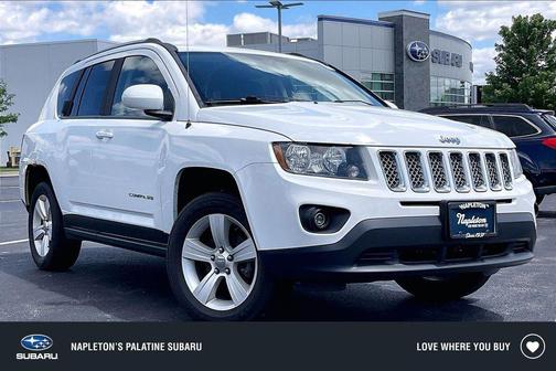 Bright White Clearcoat 2016 Jeep Compass Latitude