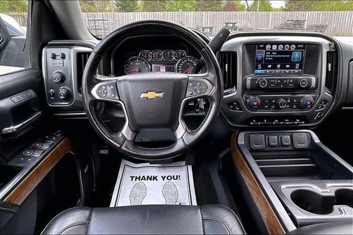 Deep Ocean Blue Metallic 2015 Chevrolet Silverado 1500 LTZ