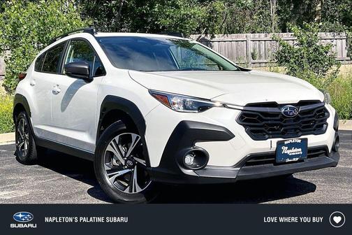 Crystal White Pearl 2024 Subaru Crosstrek Premium