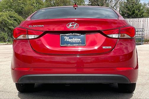 Scarlet Red Pearl 2016 Hyundai ELANTRA Limited