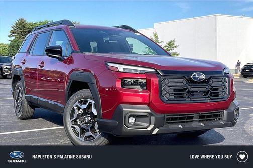 Crimson Red Pearl 2026 Subaru Outback Touring