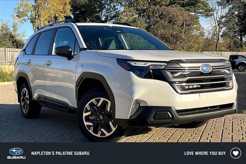 Crystal White Pearl 2026 Subaru Forester Premium