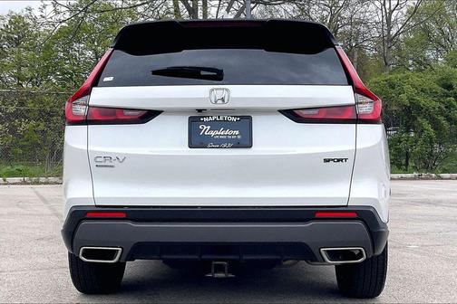 Platinum White Pearl 2024 Honda CR-V Hybrid Sport AWD