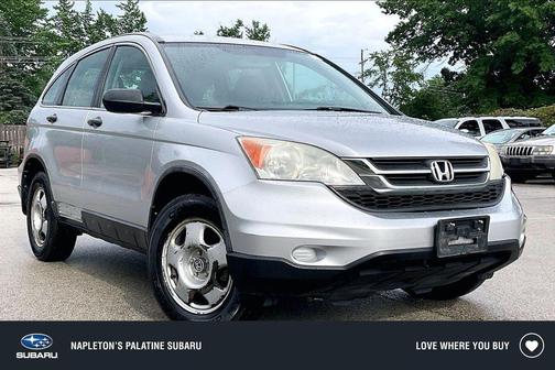 Alabaster Silver Metallic 2011 Honda CR-V LX