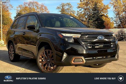Crystal Black Silica 2026 Subaru Forester Sport