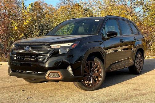 Crystal Black Silica 2026 Subaru Forester Sport