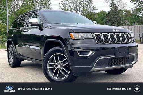 Diamond Black Crystal Pearlcoat 2018 Jeep Grand Cherokee Limited