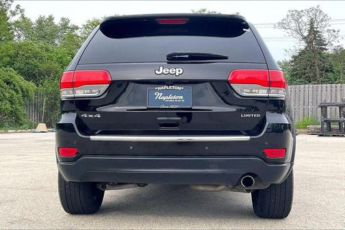 Diamond Black Crystal Pearlcoat 2018 Jeep Grand Cherokee Limited