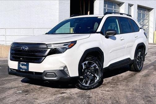 Crystal White Pearl 2026 Subaru Forester Hybrid Limited
