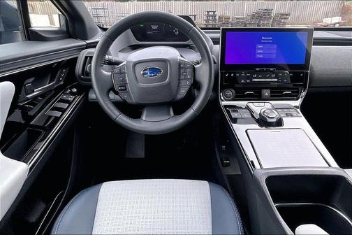 Harbor Mist Gray Pearl 2023 Subaru Solterra Limited