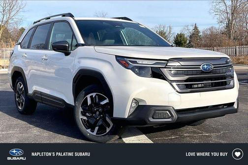 Crystal White Pearl 2026 Subaru Forester Limited