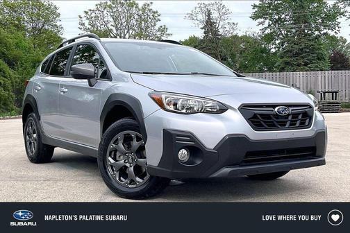Ice Silver Metallic 2023 Subaru Crosstrek Sport