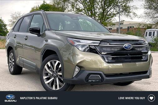 Green Metallic 2026 Subaru Forester Touring