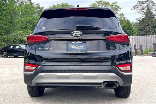 Twilight Black 2019 Hyundai SANTA FE SEL 2.4