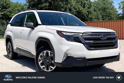 Crystal White Pearl 2026 Subaru Forester Premium