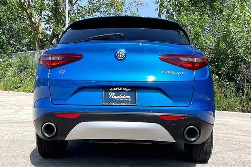 Misano Blue Metallic 2018 Alfa Romeo Stelvio Ti Sport