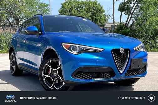 Misano Blue Metallic 2018 Alfa Romeo Stelvio Ti Sport