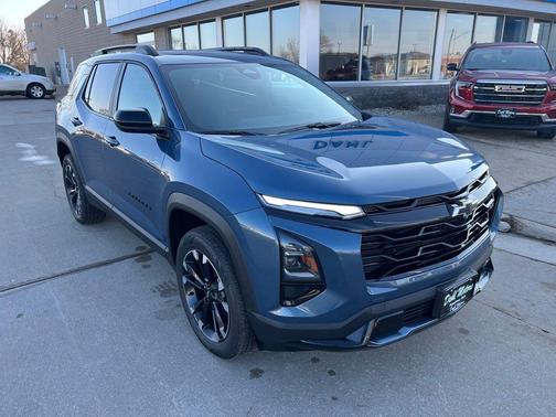 Lakeshore Blue Metallic 2026 Chevrolet Equinox RS