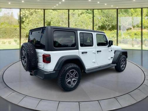 2020 Jeep Wrangler Unlimited Black and Tan 4X4