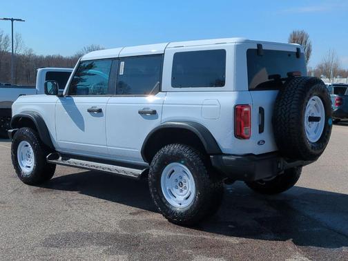 White 2026 Ford Bronco Heritage Edition