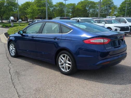 Deep Impact Blue 2015 Ford Fusion SE