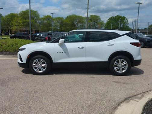 Summit White 2022 Chevrolet Blazer 3LT