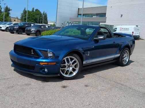 Blue 2007 Ford Shelby GT500 Base