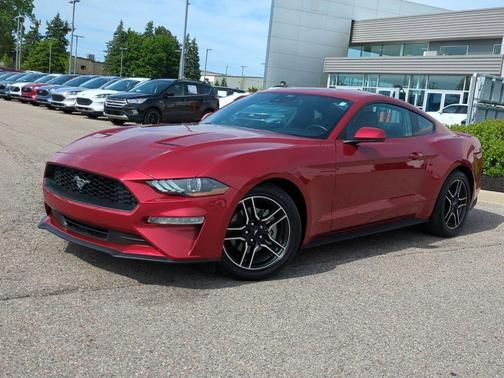 Rapid Red Metallic Tinted Clearcoat 2022 Ford Mustang EcoBoost Premium